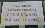 BRUYNS Chris 1945-1999