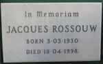 ROSSOUW Jacques 1930-1998