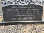 JAARSVELD Pieter Carel, van 1884-1974 & Anna Francina 1884-1976