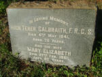 GALBRAITH Hugh Tener -1941 & Mary Elizabeth -1951