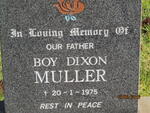 MULLER Boy Dixon -1975
