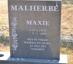 MALHERBE Maxie 1944-2000