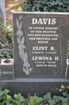 DAVIS Clint R. 1974-1997 :: DAVIS Lewina H. 1972-1998