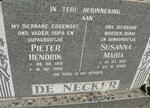 NECKER Pieter Hendrik, de 1913-1995 & Susanna Maria 1912-2002