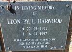 HARWOOD Leon Paul 1974-1997