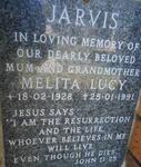 JARVIS Melita Lucy 1928-1991