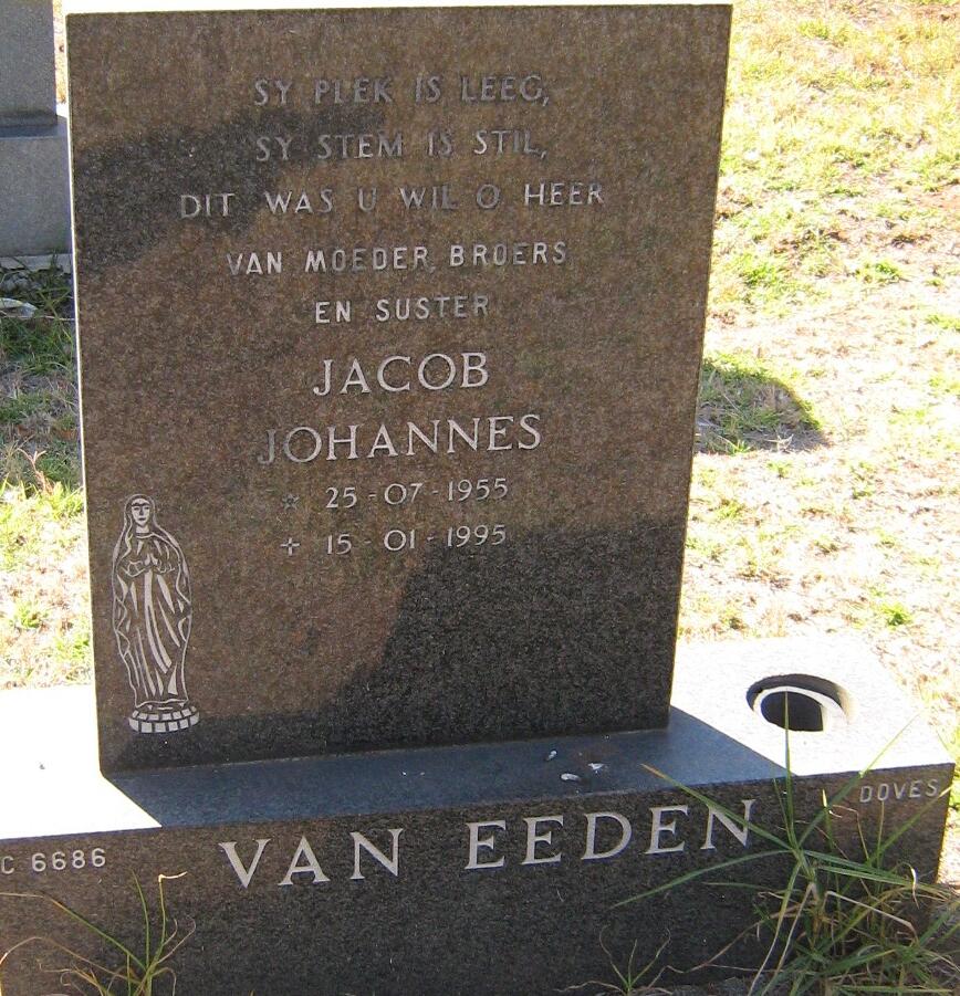 EEDEN Jacob Johannes, van 1955-1995