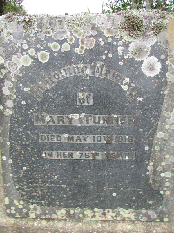 TURNER Mary -1916