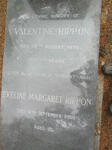 RIPPON Valentine Oswald -1975 & Eveline Margaret -2000
