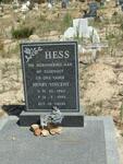 HESS Henry Vincent 1960-1995