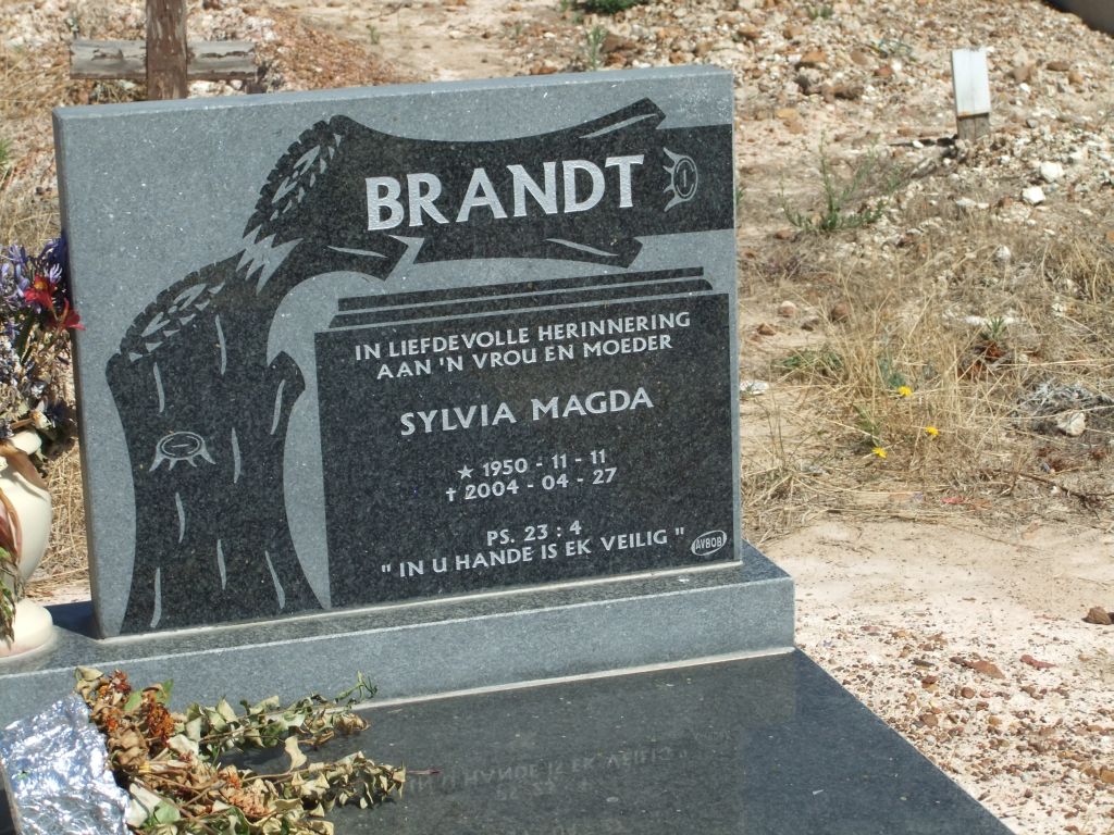 BRANDT Sylvia Magda 1950-2004