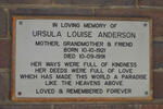 ANDERSON Ursula Louise 1921-1991