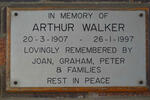 WALKER Arthur 1907-1997