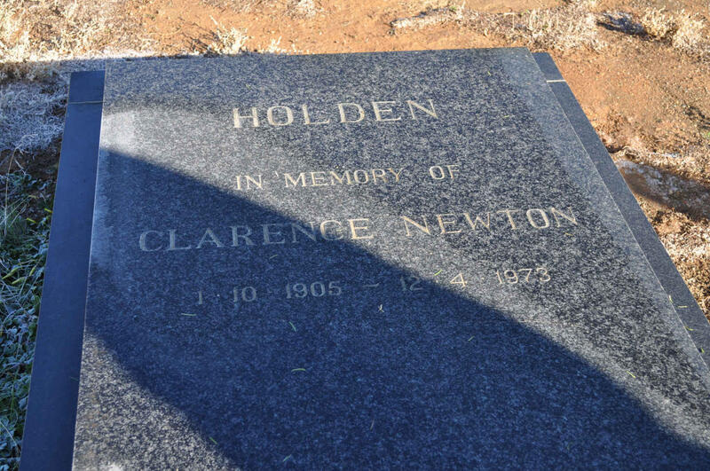 HOLDEN Clarence Newton 1905-1973