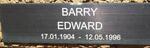 BARRY Edward 1904-1996