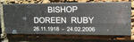 BISHOP Doreen Ruby 1918-2006