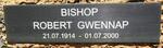 BISHOP Robert Gwennap 1914-2000
