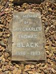 BLACK Charles Thomas 1896-1983