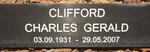 CLIFFORD Charles Gerald 1931-2007