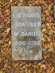 DANIEL E.D. 1906-1967 :: DANIEL W. 1906-1984