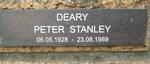 DEARY Peter Stanley 1928-1989