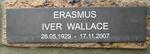 ERASMUS Iver Wallace 1929-2007