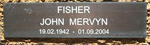 FISHER John Mervyn 1942-2004