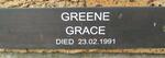 GREENE Grace -1991