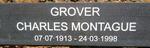 GROVER Charles Montague 1913-1998