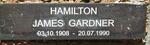 HAMILTON James Gardner 1908-1990