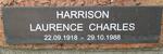 HARRISON Laurence Charles 1918-1988