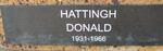 HATTINGH Donald 1931-1966