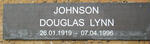 JOHNSON Douglas Lynn 1919-1996