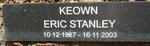 KEOWN Eric Stanley 1927-2003