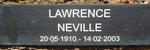 LAWRENCE Neville 1910-2003