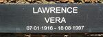 LAWRENCE Vera 1916-1997