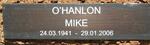 O'HANLON Mike 1941-2006