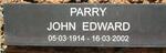 PARRY John Edward 1914-2002