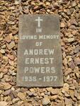 POWERS Andrew Ernest 1938-1977