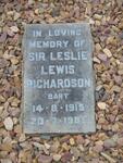 RICHARDSON Leslie Lewis 1915-1985
