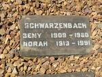 SCHWARZENBACH Beny 1909-1980 & Norah 1913-1991