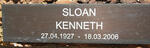 SLOAN Kenneth 1927-2006
