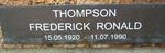 THOMPSON Frederick Ronald 1920-1990