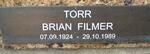 TORR Brian Filmer 1924-1989