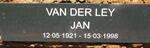 LEY Jan, van der 1921-1998