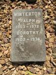 WINTERTON Ralph 1903-1972 & Dorothy 1902-1974