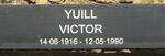 YUILL Victor 1916-1990