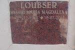 LOUBSER Hester Maria Magdalena 1949-2011