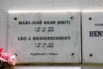 MESSERSCHMIDT Leo J. 1911-2000 :: SHAW Mari-Jose nee SMIT 1978-2002
