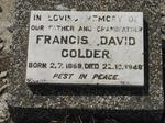 GOLDER Francis David 1868-1948